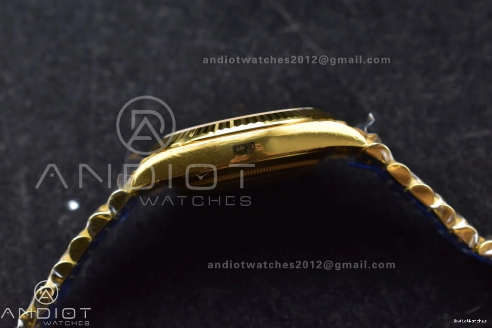 Dial Bracelet Edition 228238 Green on Roman Day Best THBF (Gain Weight) 1:1 40 YG VR3255 669 HighQuality Date President 1212